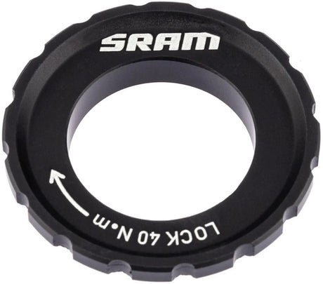 Sram låsering låsering sort center lås bremse rotorer