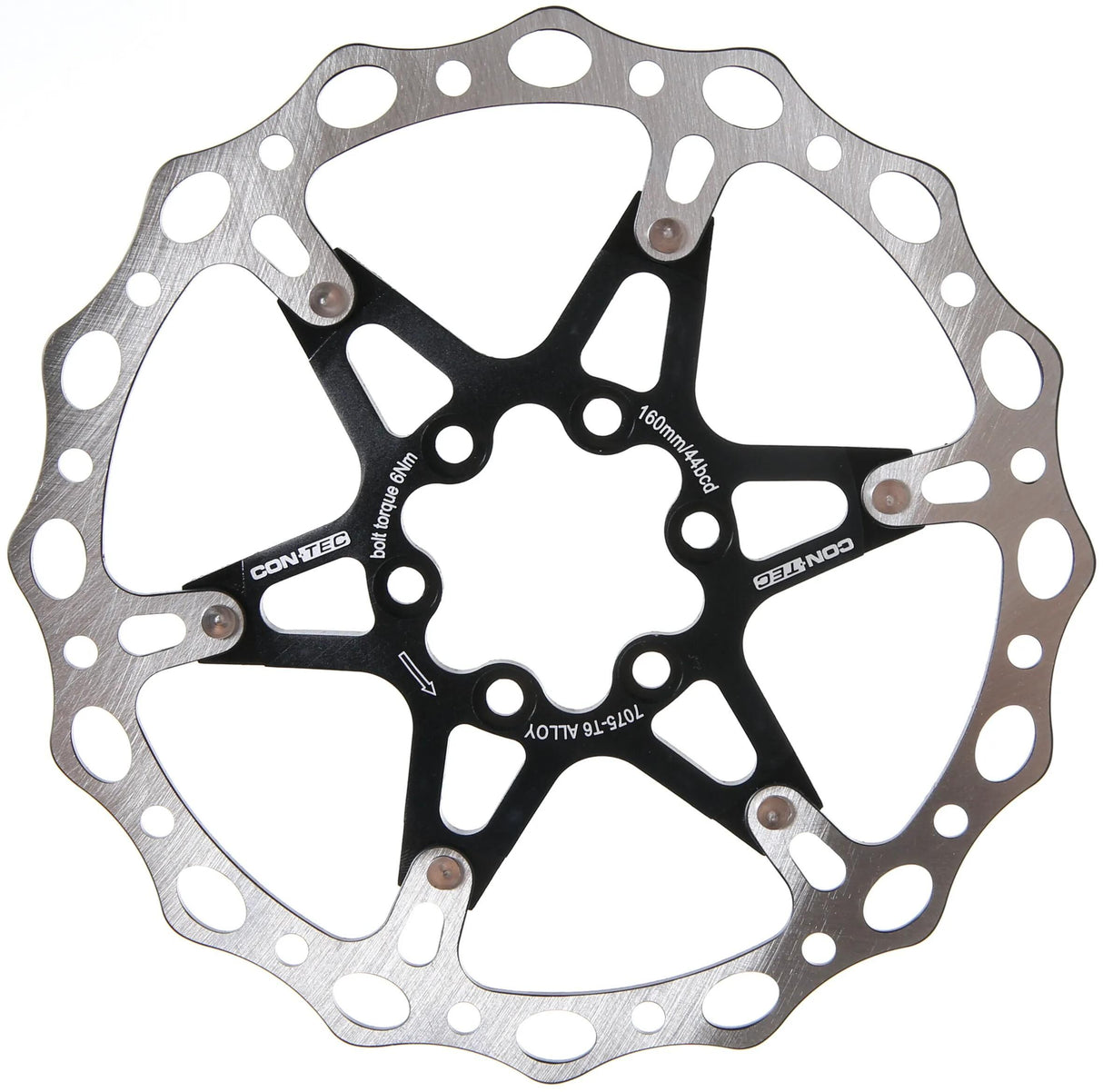 Contec bremseskive CDR-HD 2 ct skive br. rotor cdr-hd2 160 mm 2-delt 6-hul