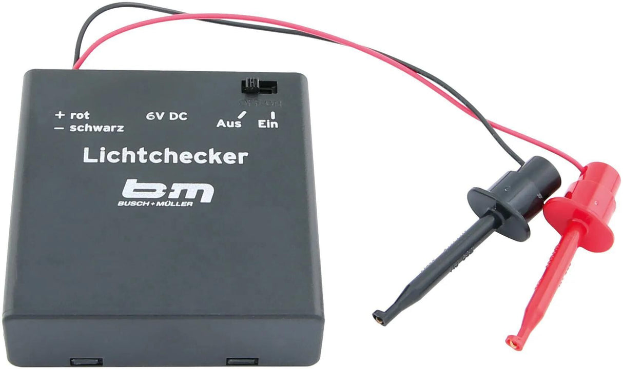Busch + Müller testenhed lys checker lys tester b m lys checker lys