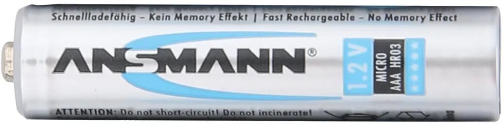 Ansmann batterier maxe genopladeligt bat. maxe mikro 4 stk.800 mah