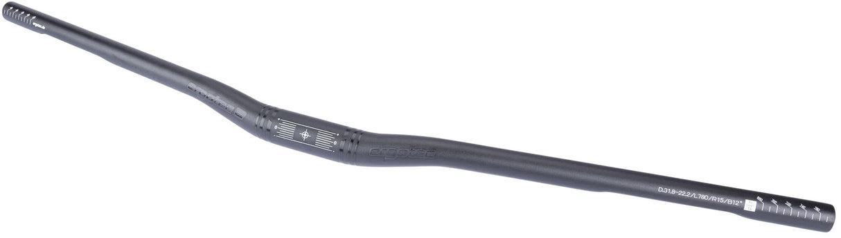 Ergotec styr low riser bar bar low riser bar 31,8 mm