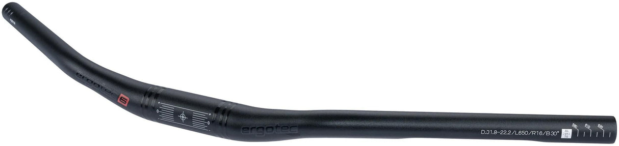 Ergotec styr dame by styr dame by 31,8mm sort