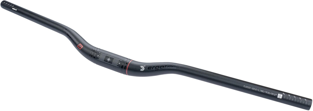 Ergotec styrstang 30-50-70 bar stigrør 30-50-70 260mm 30mm