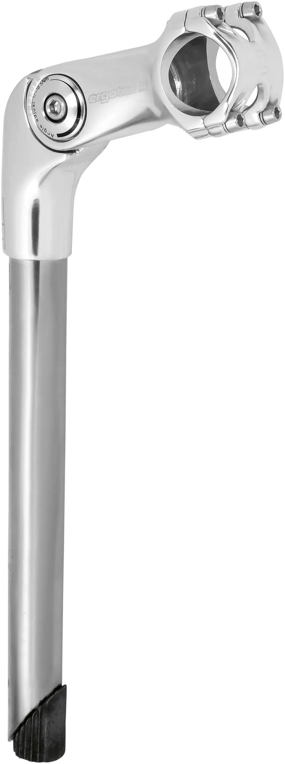 ERGOTEC STEM OCTOPUS2 25.4 31.8 110 Sølv i rustfrit stål