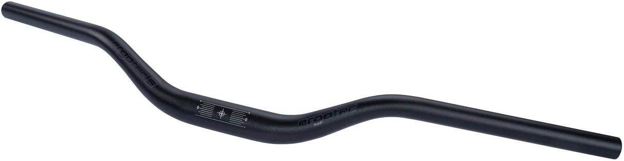 Ergotec styrstang 50 comfort ø31,8mm 50mm stigning - sort sandblæst