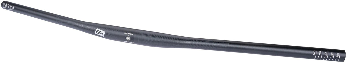 Ergotec lenker flat bar flat bar alu 7050 lev.6+ sort
