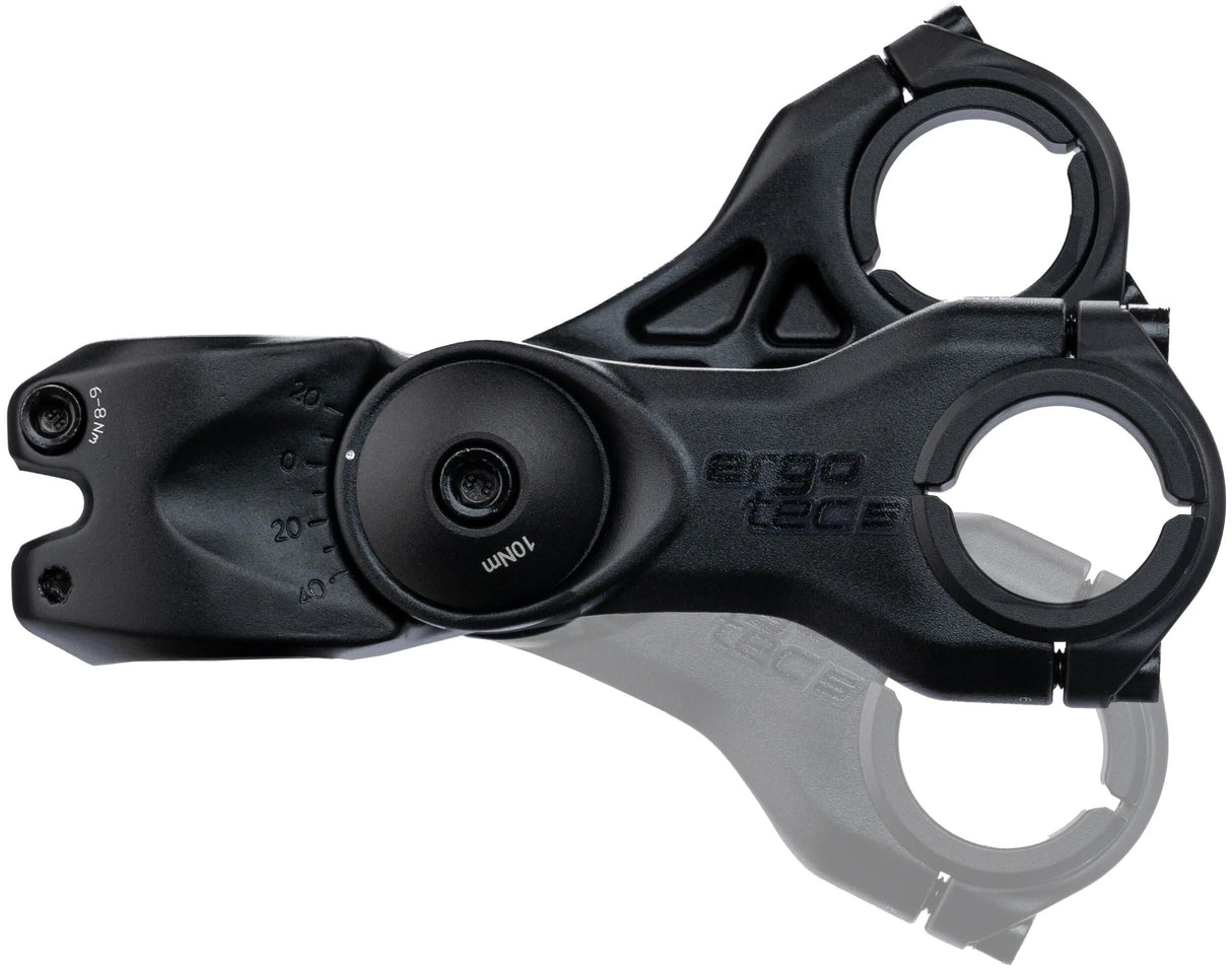 Ergotec stamme blæksprutte twin stamme blæksprutte tvilling 25,4 31,8 mm 105 mm