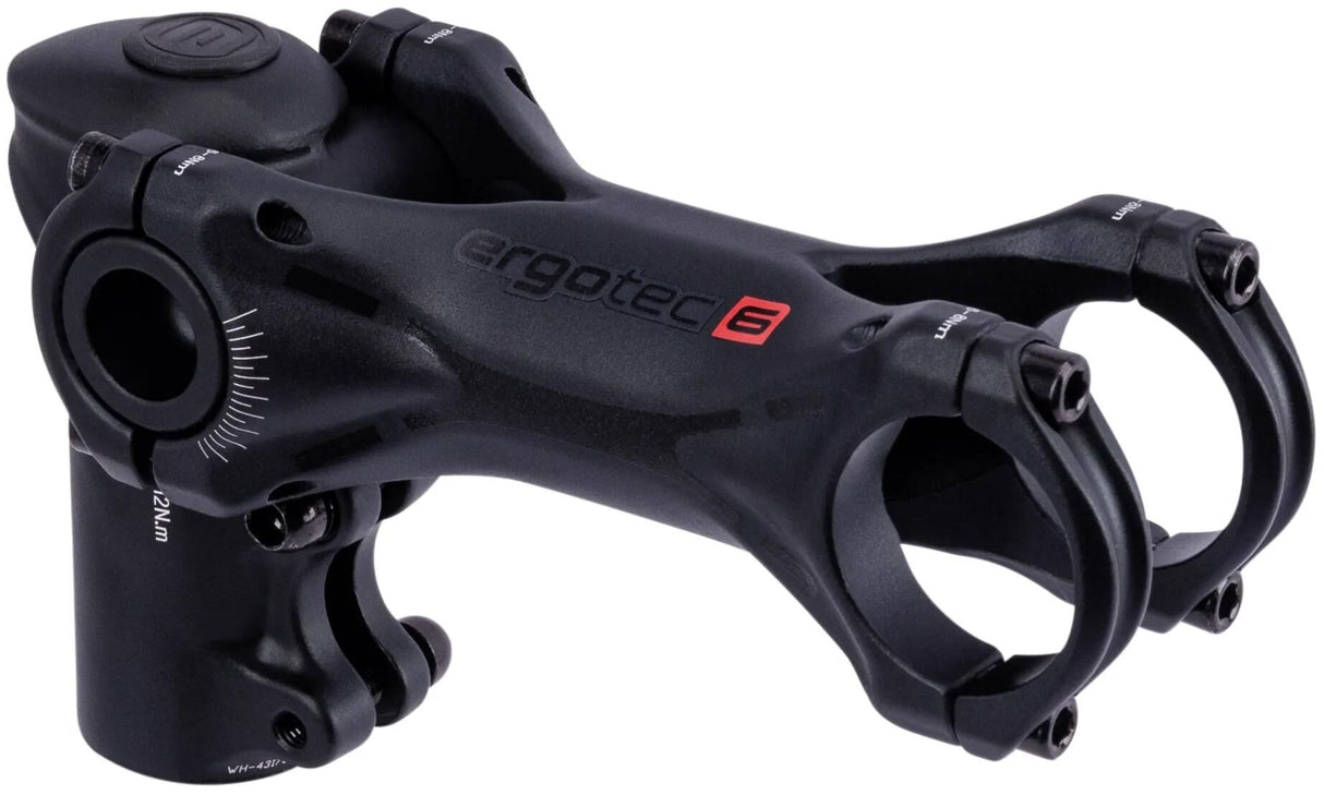 Ergotec frempind swell x 70 ahead stem swell x 70 31,8 120 mm sort niveau 6