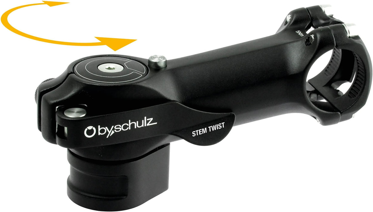 By,schulz frempind twist sds frempind frempind twist sds 90 31.8mm,alu,sort