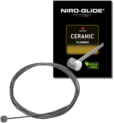 Niro-glide bremsinnenzug turbo niro glide keramisk bremserullenippel 3000 mm