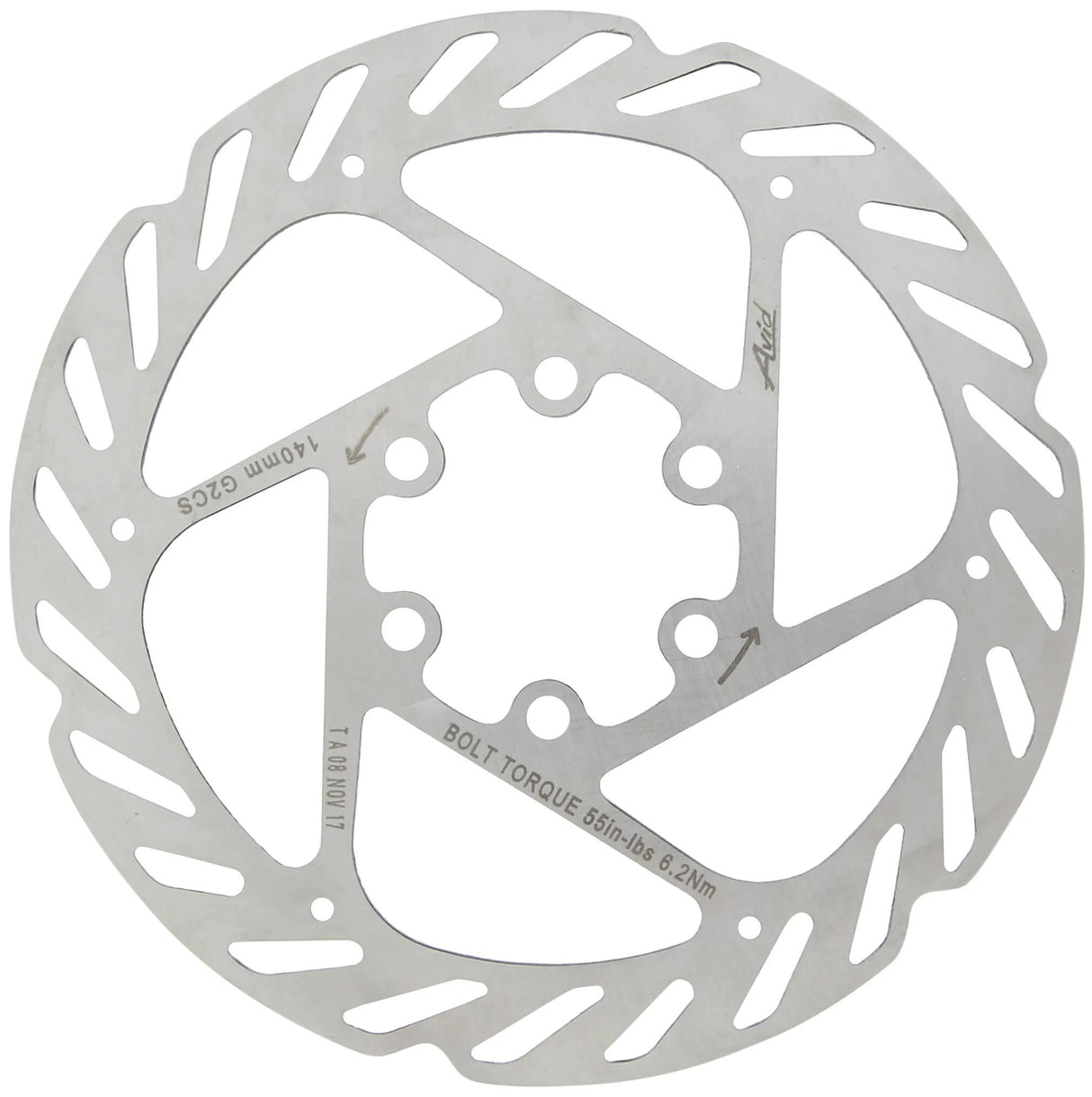 Sram bremseskive g2 clean sweep rotor avid g2 clean sweep 140mm