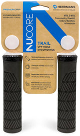 Herrmans håndtagssæt nucore trail wave 130 130mm sort