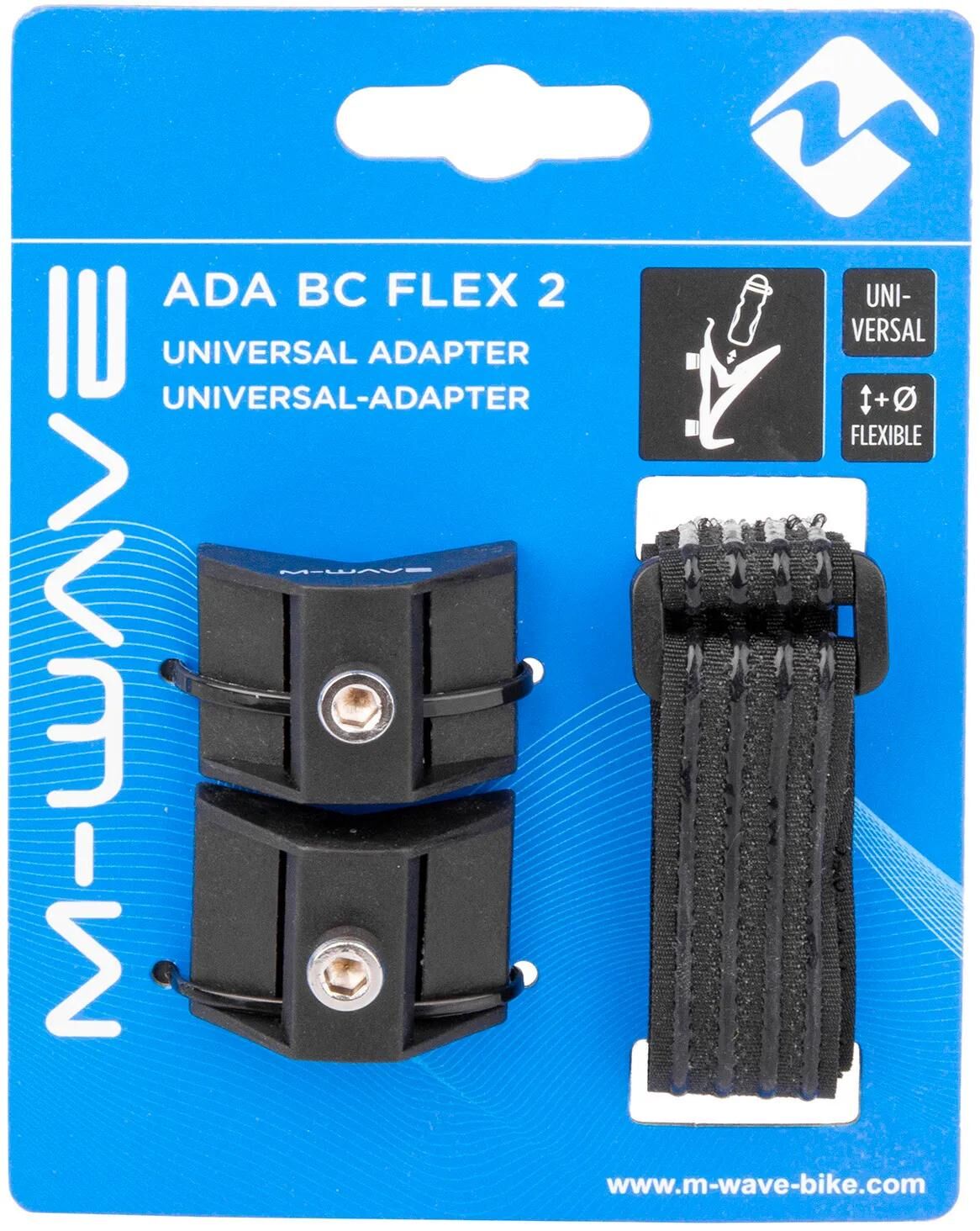 M-wave flaskeholder adapter ada bc flex 2 bot.cage adapter ada bc flex 2 sort