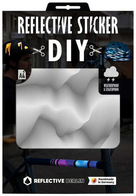 Reflekterende berlin refleks klistermærker diy refl. klistermærke ref.berlin diy abyss isbjerg