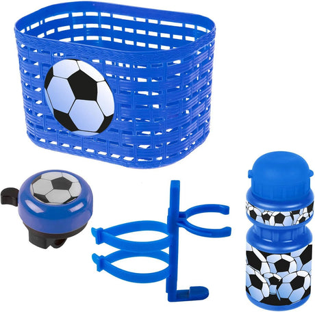 Messing tønde tilbehør korb, glocke, trinkflasche sæt messing sch.soccer basket bell flaske
