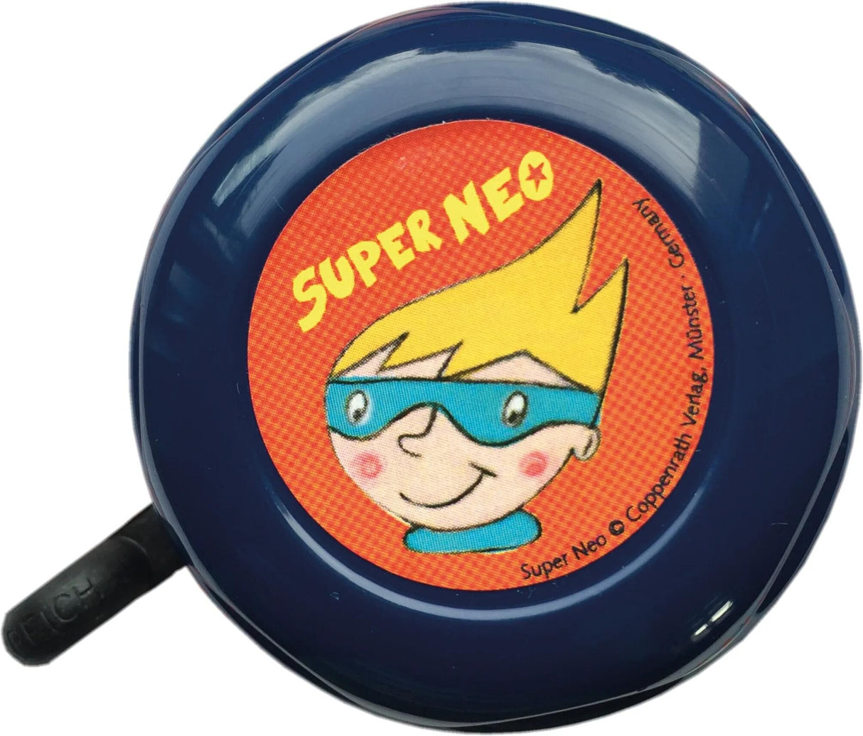 Bike fashion børne cykel klokke klokke super nero stål