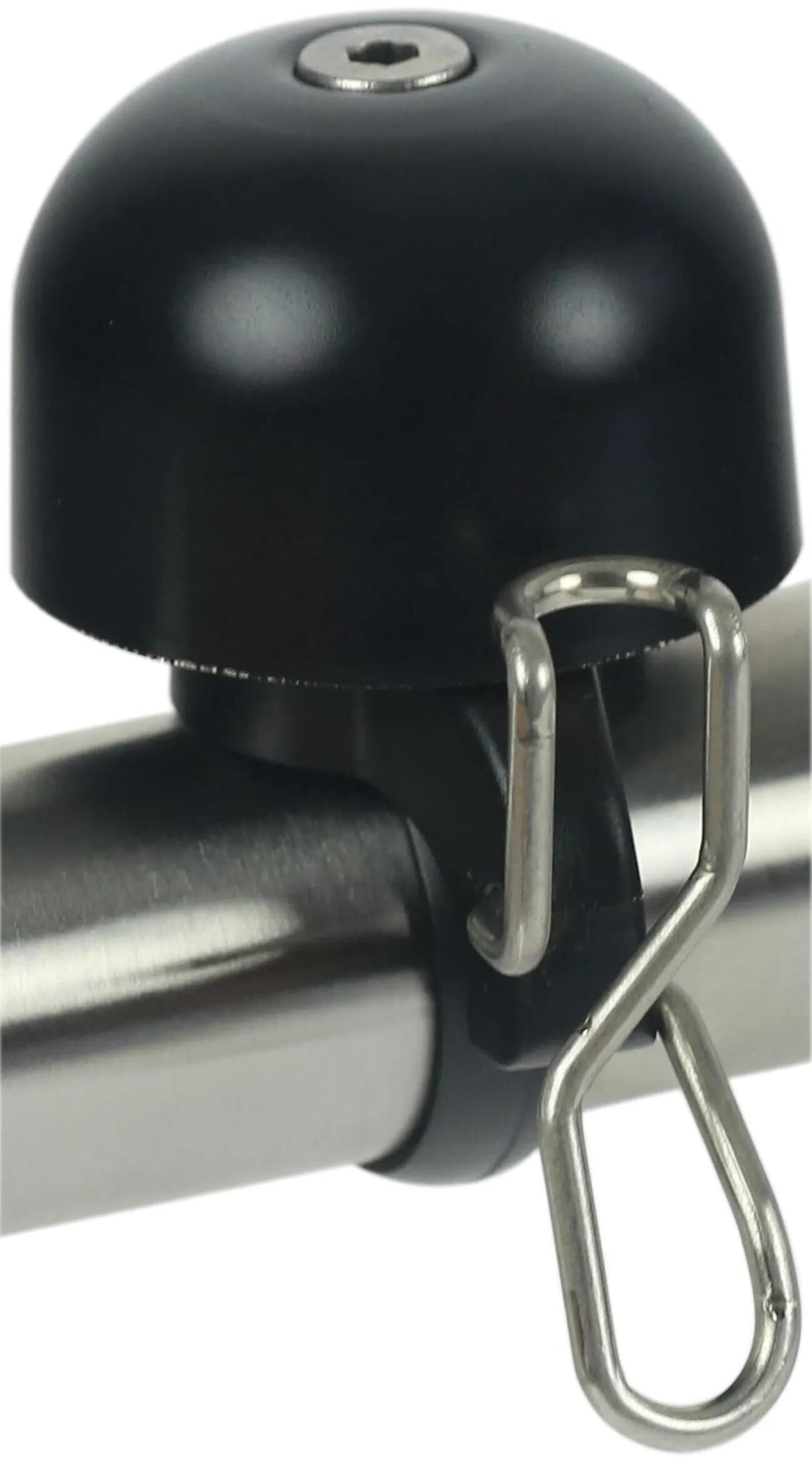 Widek cykelklokke papirclips mini klokke papirclips mini plastik alu, sort