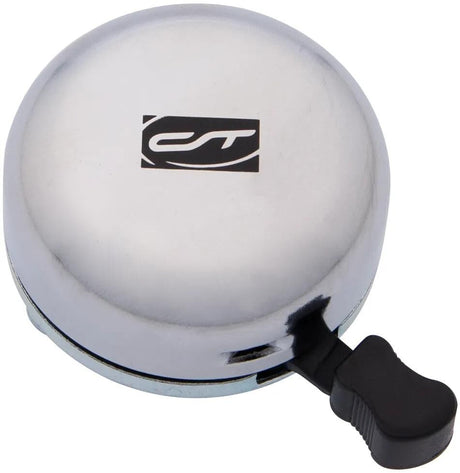 Contec cykelklokke push-a-ding ct bell push-a-ding sølv