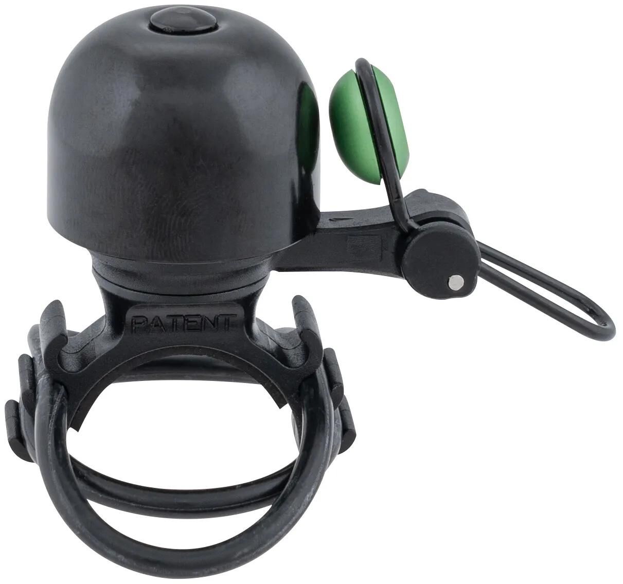 Contec cykelklokke diamantbing ct mini klokke diamantbing, sort grøn, uni