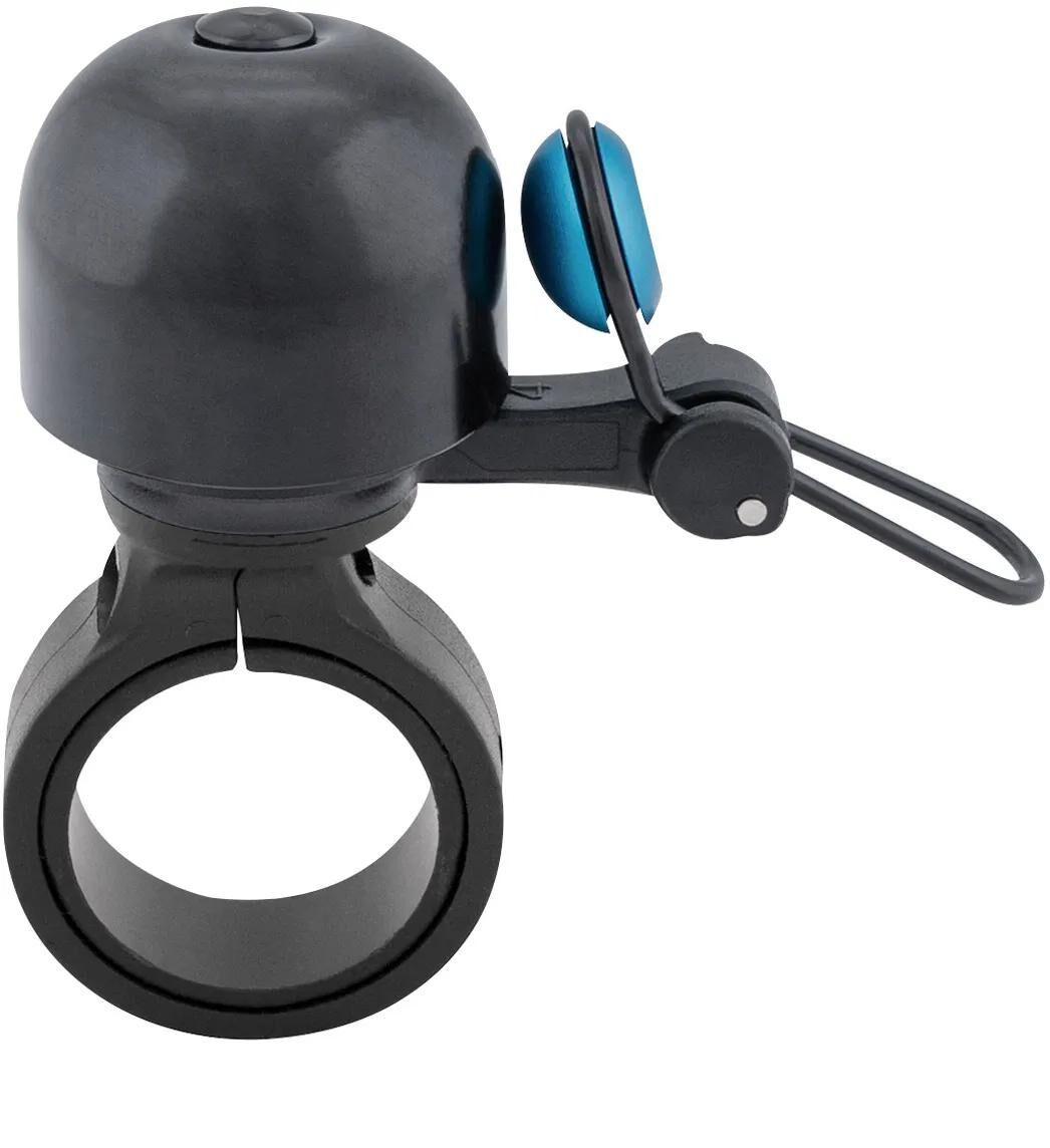 Contec cykelklokke diamantbing ct mini klokke diamantbing, sort blå, 22,2 mm