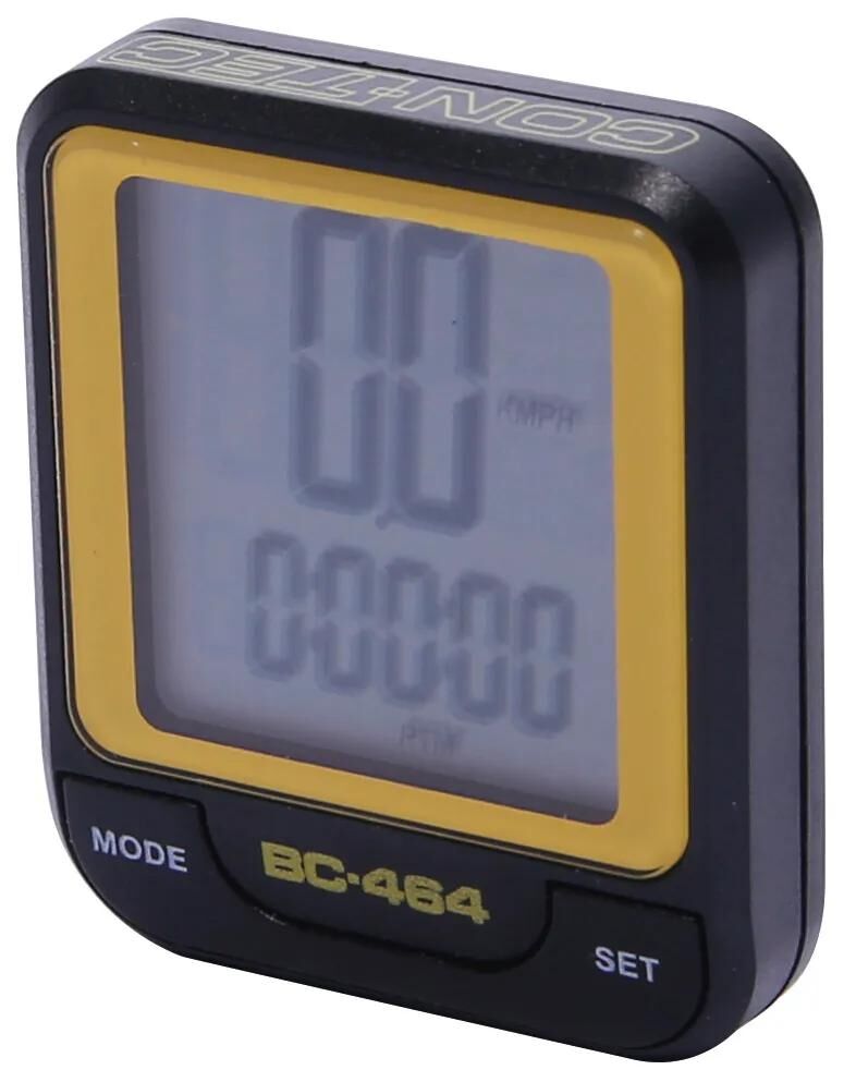 Contec cykelcomputer cbc-464 ct computer cbc-464 ledning, sort neoyellow