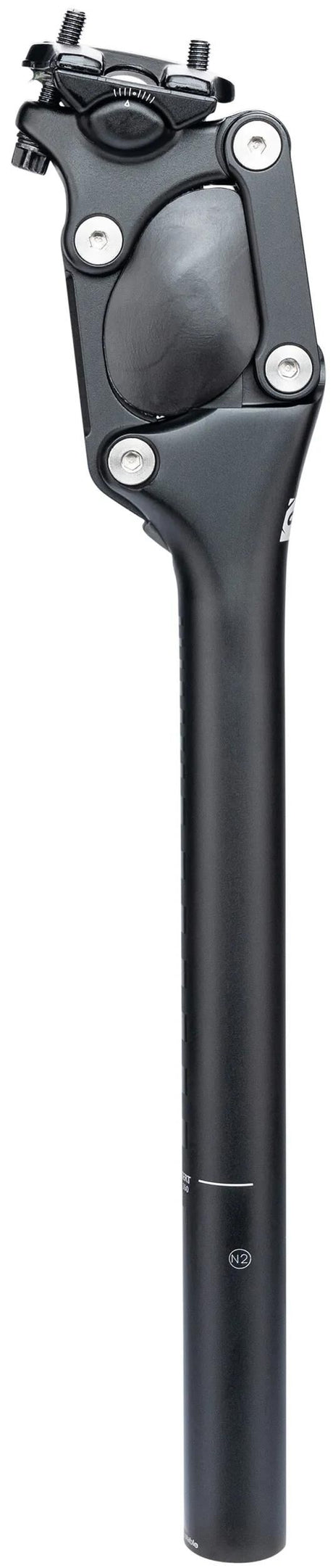 Contec parallelogram affjedret sadelpind sp-060 slim long travel ct parallel.sadelstøtte sp-060 slt 30,9x350mm