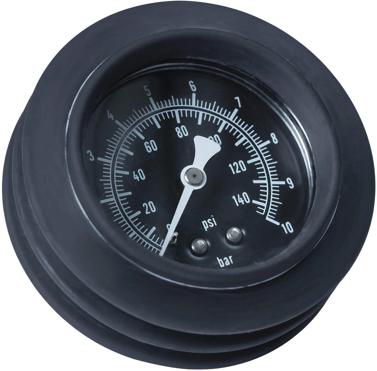 Beeper manometer trykmåler sort
