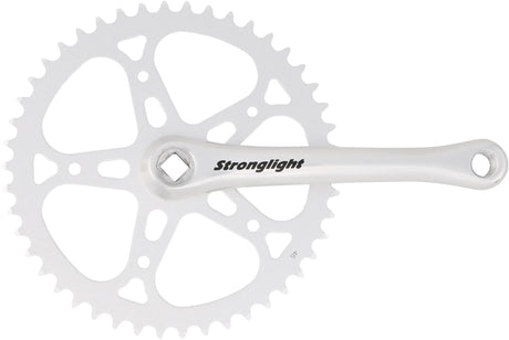 Stronglight kranksæt kranksæt 46t 1-gears 170mm sil.