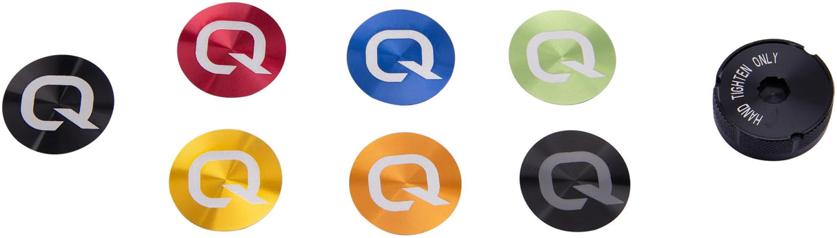 Quarq mærkat sæt mærkat sæt batteridæksel 7 malinger