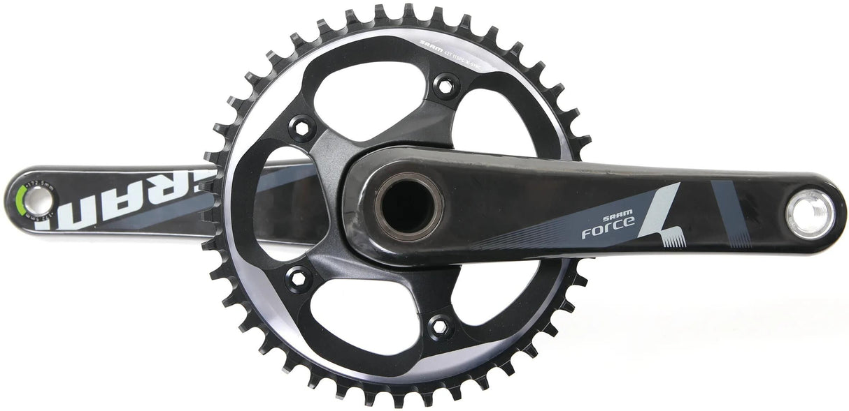 Sram kranksæt kraft 1 kranksæt kraft 1 gxp 42 t. 170 mm grå