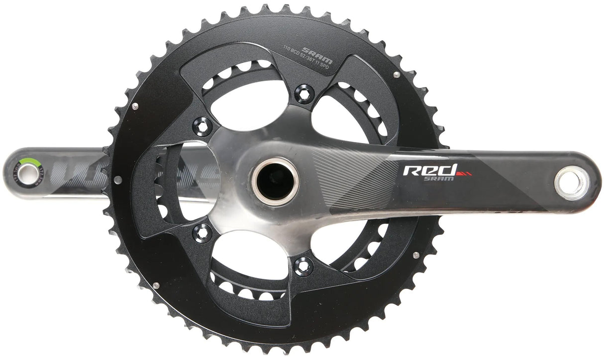 Sram kædering sæt rød kranksæt rød gxp 36 52t 170mm