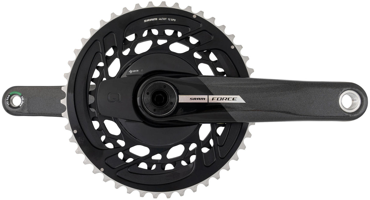 Sram kranksæt kraftmåler kraftakser kranksæt pm kraftakser 33 46t 172,5 mm