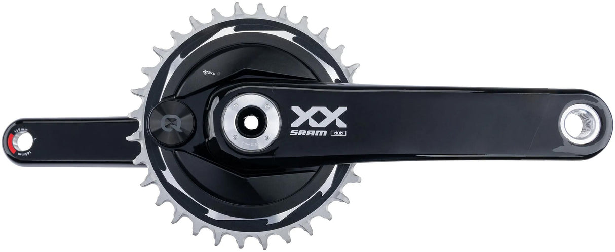 Sram kettenradgarnitur xx eagle axs transmission kranksæt pm xx eagle axs tr. 165mm 32t