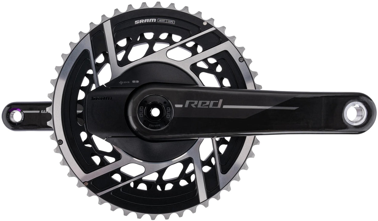 Sram kædering sæt røde akser e1 kranksæt pm røde akser e1 35 48t 170mm