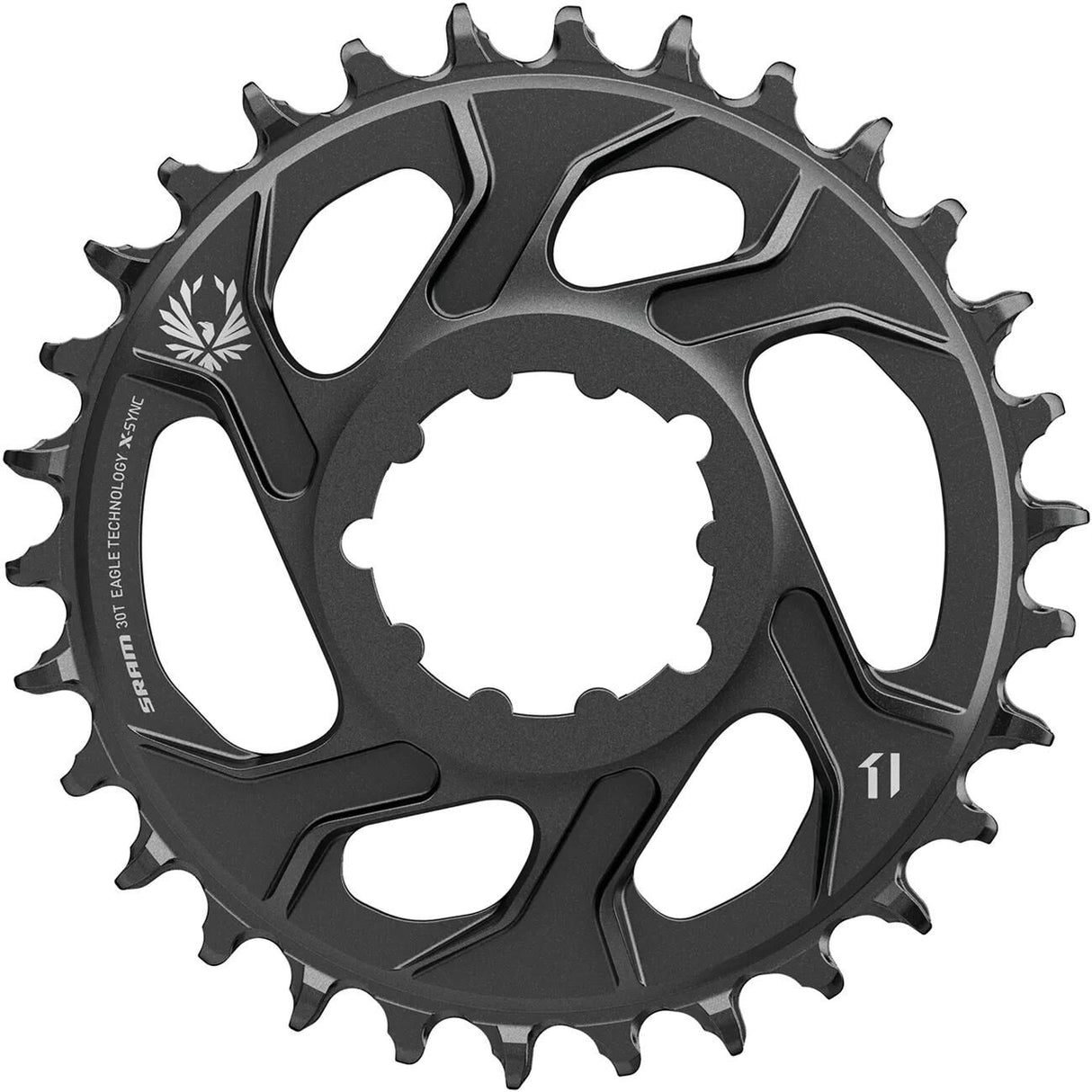 Sram kædering x-sync 2 kædering x-sync 2 dir.mount alu 30t sort