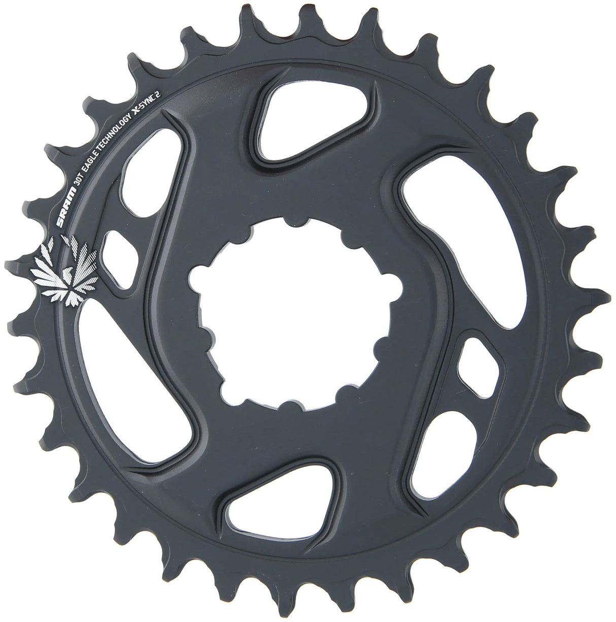 Sram kædering x-sync 2 trigger xx1 eagle alu, 30t., sort