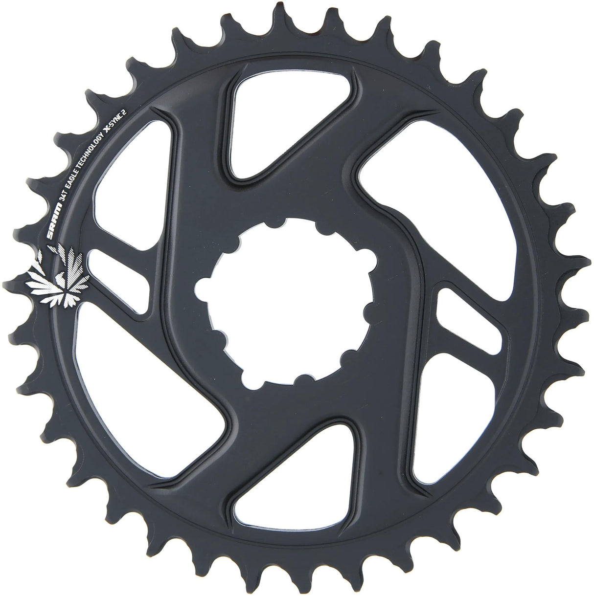 Sram kædering x-sync 2 trigger xx1 eagle alu, 34t., sort