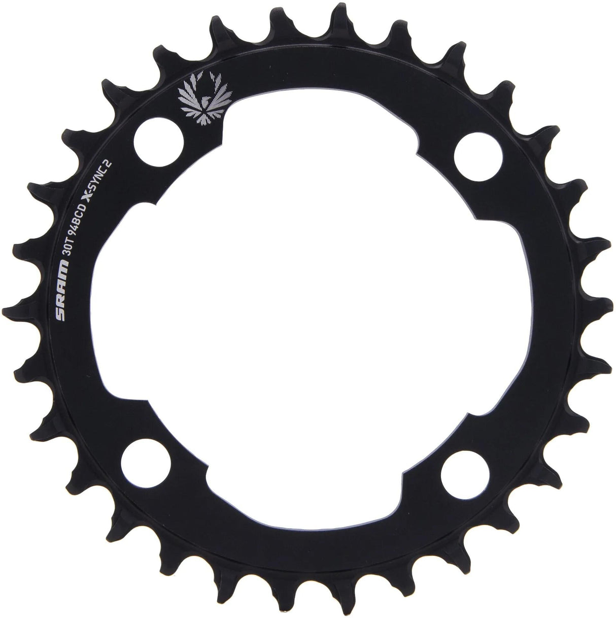 Sram kædering x-sync 2 kædering x-sync 30 tænder alu sort