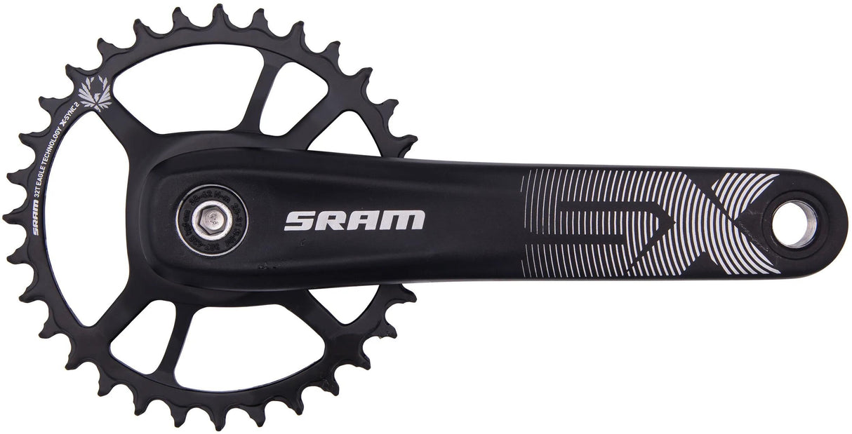 Sram kettenradgarnitur sx eagle kranksæt kraftakser powerspline 32t 175mm