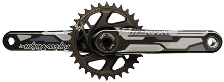 Truvativ kranksæt descendant troy lee design eagle kranksæt truv.desc.troy lee des.eagle 165mm bl.