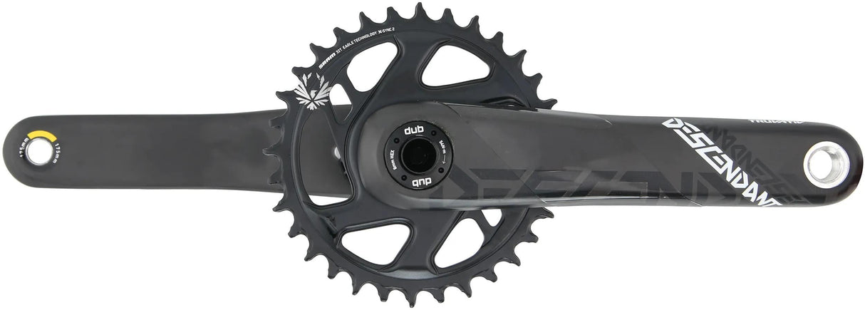 Truvativ kranksæt descendant carbon eagle kranksæt desce. carb.eagle 32t.dub boost