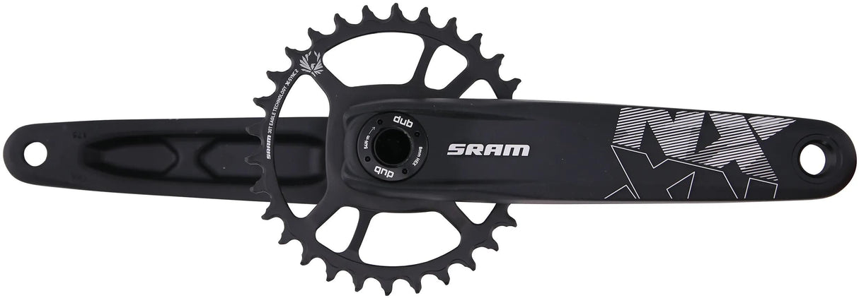 Sram kranksæt nx eagle krg nx eagle dub 30 z. 175 mm 4 fat bike