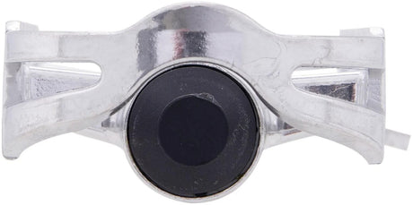 Messingleje pedal alu sølv 62 x 96 mm