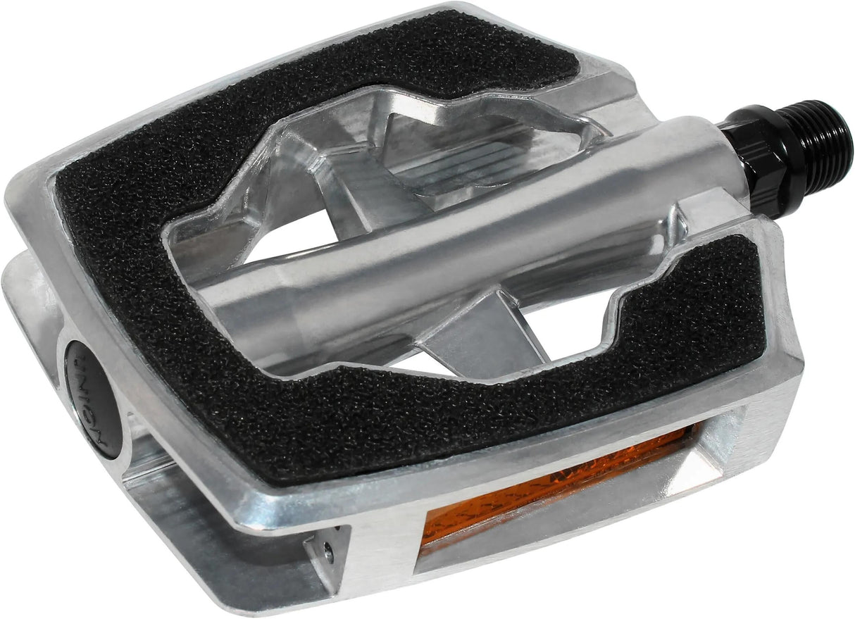 Marwi Pedal Set SP-890 Sandblok sort aluminiumsølv