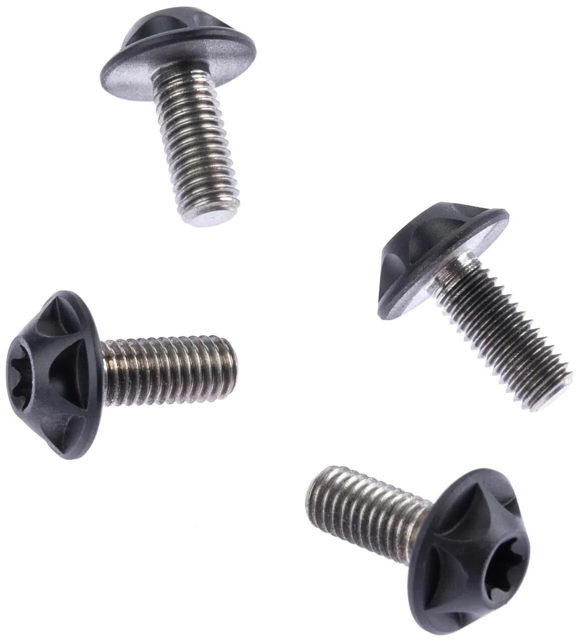 Silca bolt skrue cerakote sort 4 stk.