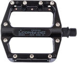 Contec pedal 2black ct pedaler 2black mtb m. udskiftelige stifter