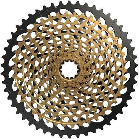 Sram kassette xg-1299 cas.tandhjul xg-1299 12sp crmo st.10-50t guld