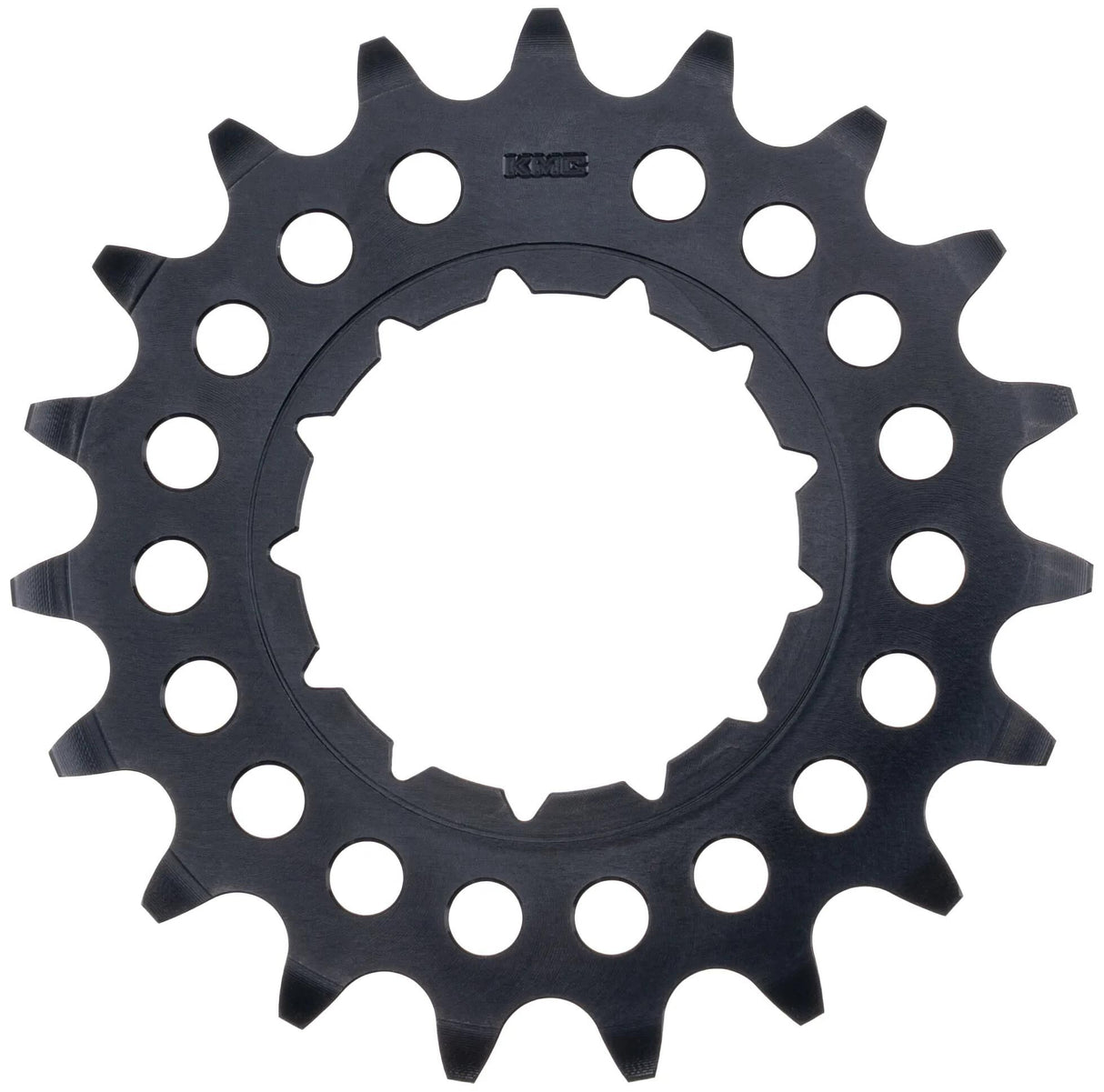 Kmc steck-zahnkranz tandhjul rohloff 1 2 x 1 8 19z, aluminium