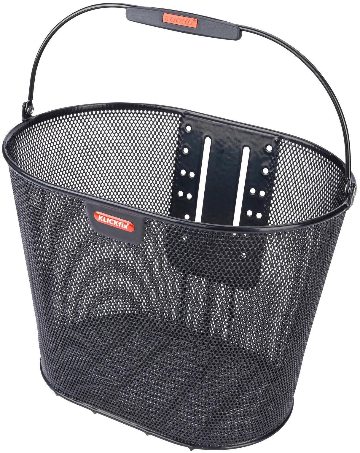 Klickfix kurv oval plus ef cykelkurv oval plus ef sort