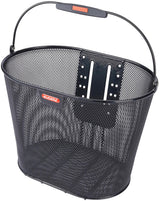 Klickfix kurv oval plus ef cykelkurv oval plus ef sort